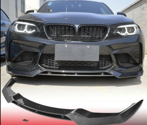 Carbon Fiber Front Bumper Lip 2016+ BMW F87 M2 Coupe 2-Door