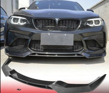 Load image into Gallery viewer, Carbon Fiber Front Bumper Lip 2016+ BMW F87 M2 Coupe 2-Door
