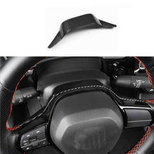 Load image into Gallery viewer, Carbon Fiber Style Interior Steering Wheel Trim Cover 2022+ Honda Civic 11th Gen
