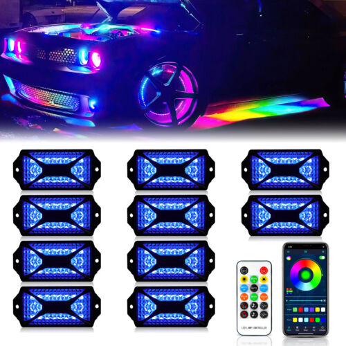 RGB LED Under Glow Neon Kit w/ Remote for Honda Accord Civic All Models