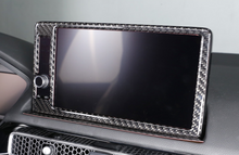 Load image into Gallery viewer, Carbon Fiber Style Navigation Panel Trim Cover 2022+ Honda Civic 11th Gen