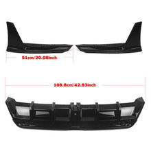 Load image into Gallery viewer, V1 Style Rear Bumper Diffuser Lip w/ LED 2018-2022 Camry SE XSE