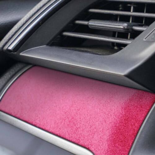 Premium Suede Console Dash Trim Cover Pink 2016+ Honda Civic