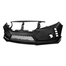 Load image into Gallery viewer, Type R Style Unpainted Front Bumper 2016+ Honda Civic