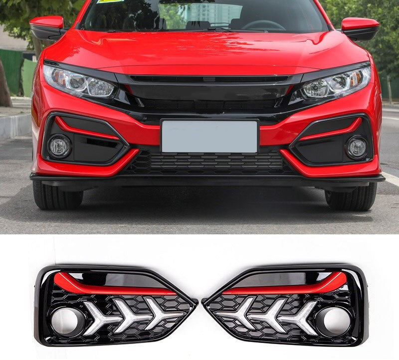 X3 Style LED Sequential Bumper Light 2017+ Honda Civic Hatchback