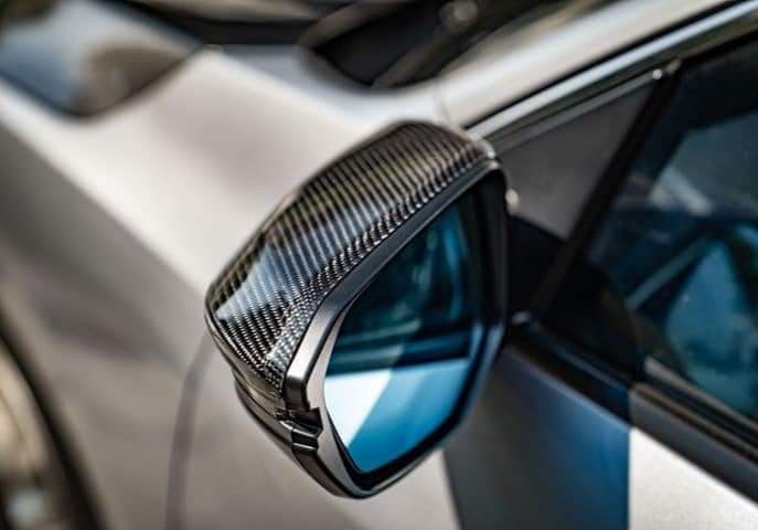 Convex Blind Spot Wide Angle Mirror Blue Lens 2016+ Honda Civic